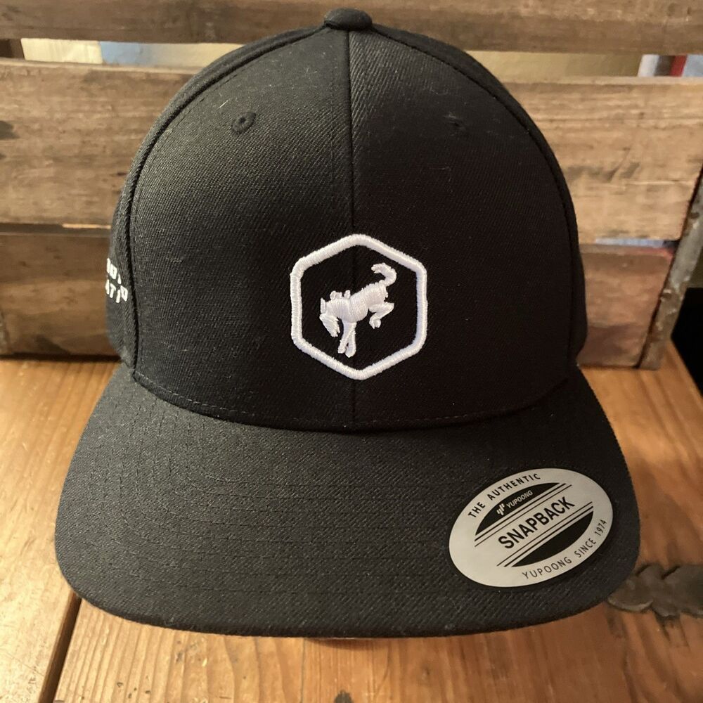 Ford Bronco Logo New Style Embroidered BRONCO NATION Snapback Cap NEW